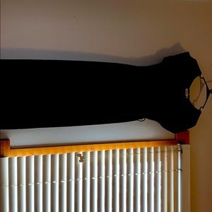 Black high low summery dress